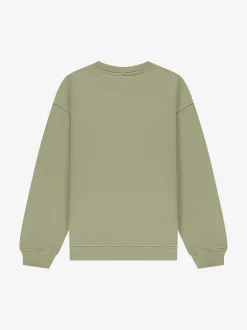 Sweatshirt met logo patch