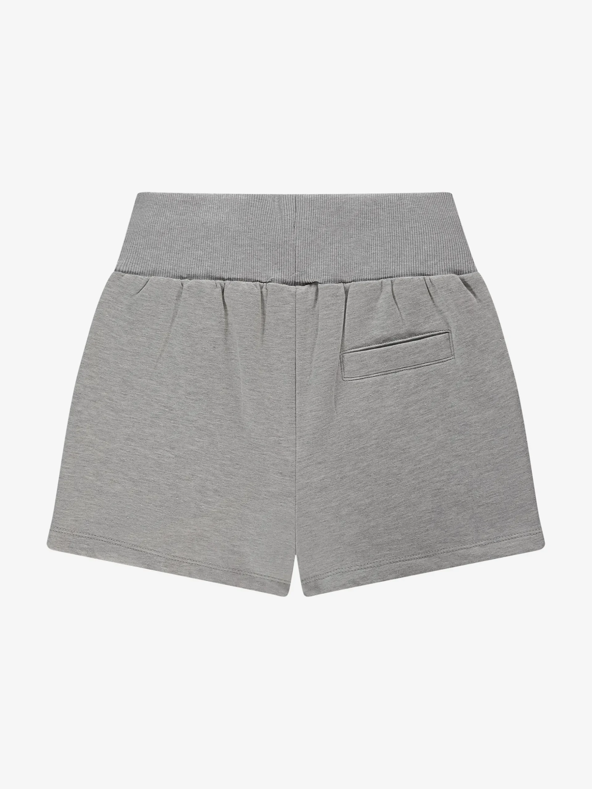 Sweatshort met elastische tailleband en trekkoord