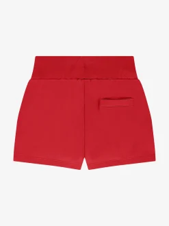 Sweatshort met elastische tailleband en trekkoord