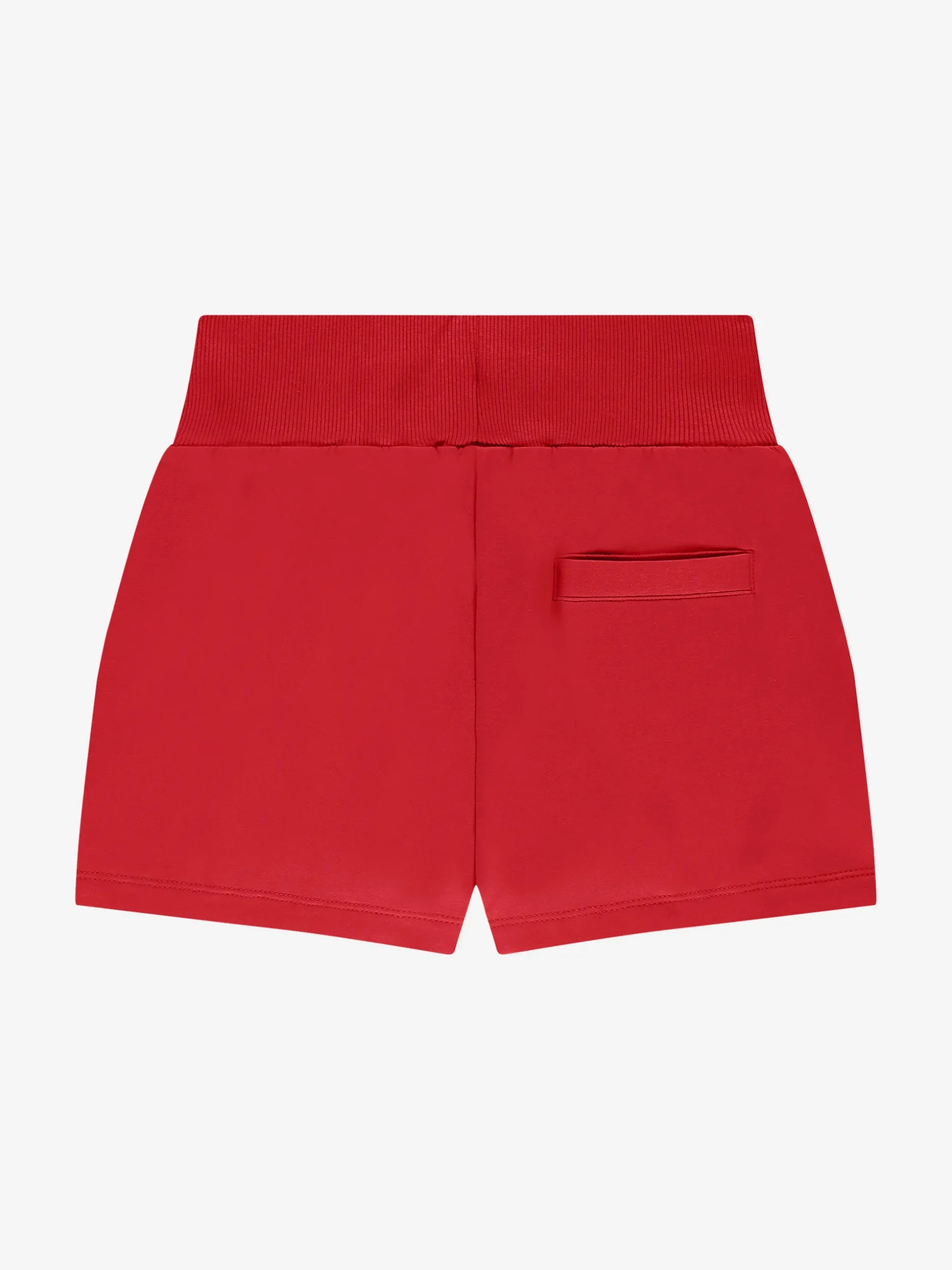 Sweatshort met elastische tailleband en trekkoord