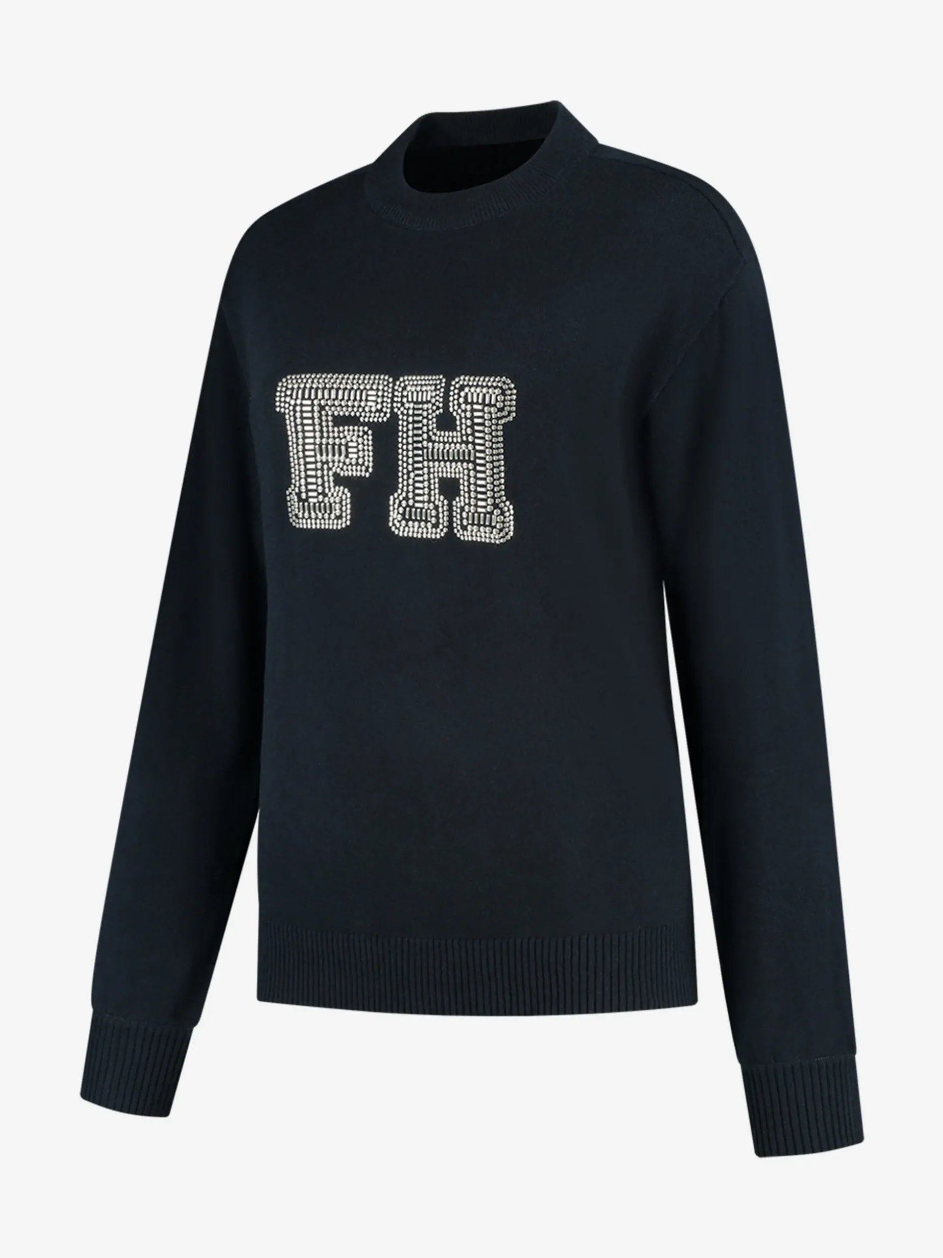 Trui met een FH logo van studs