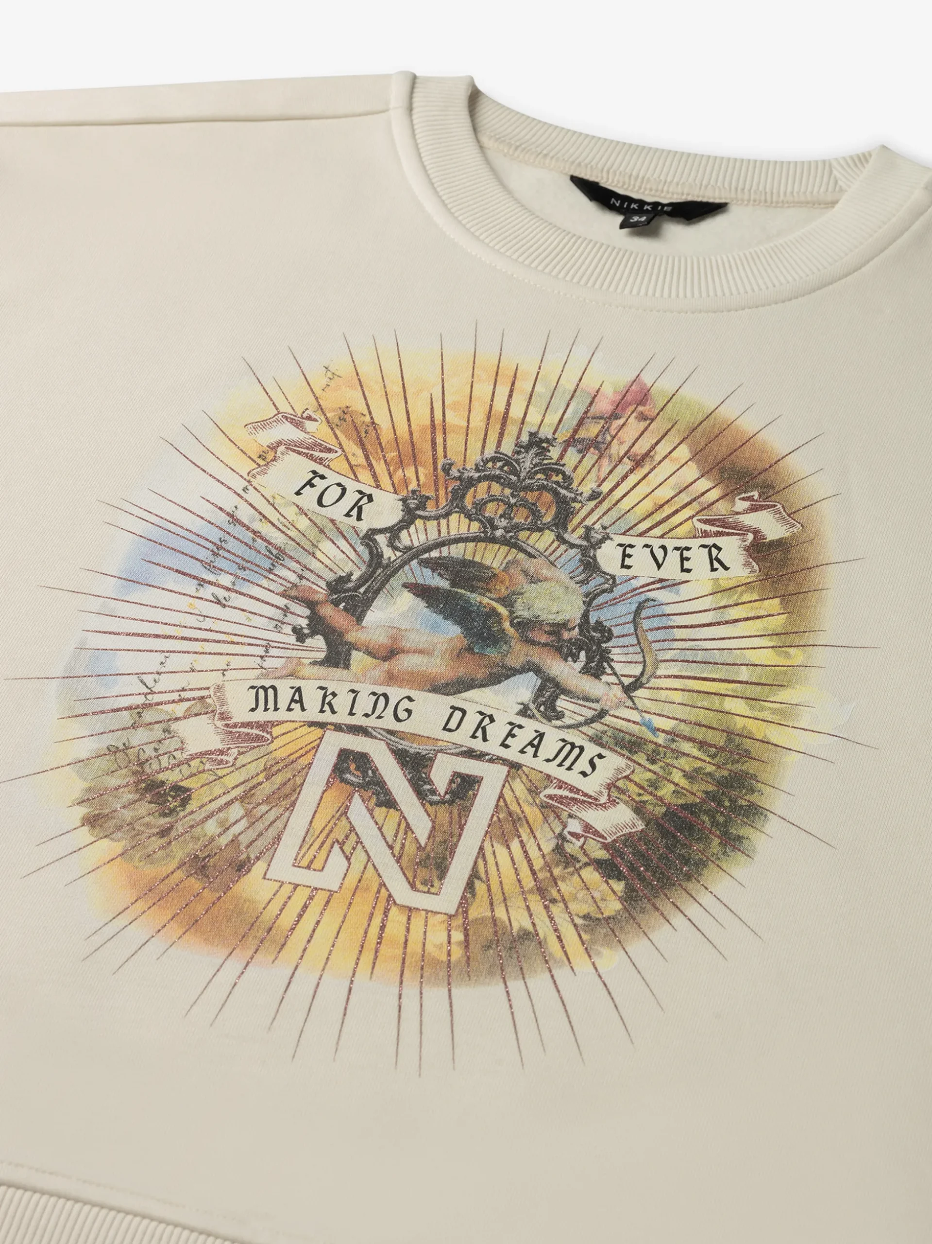 Trui met grafische print
