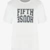T-shirt met FIFTH HOUSE logo