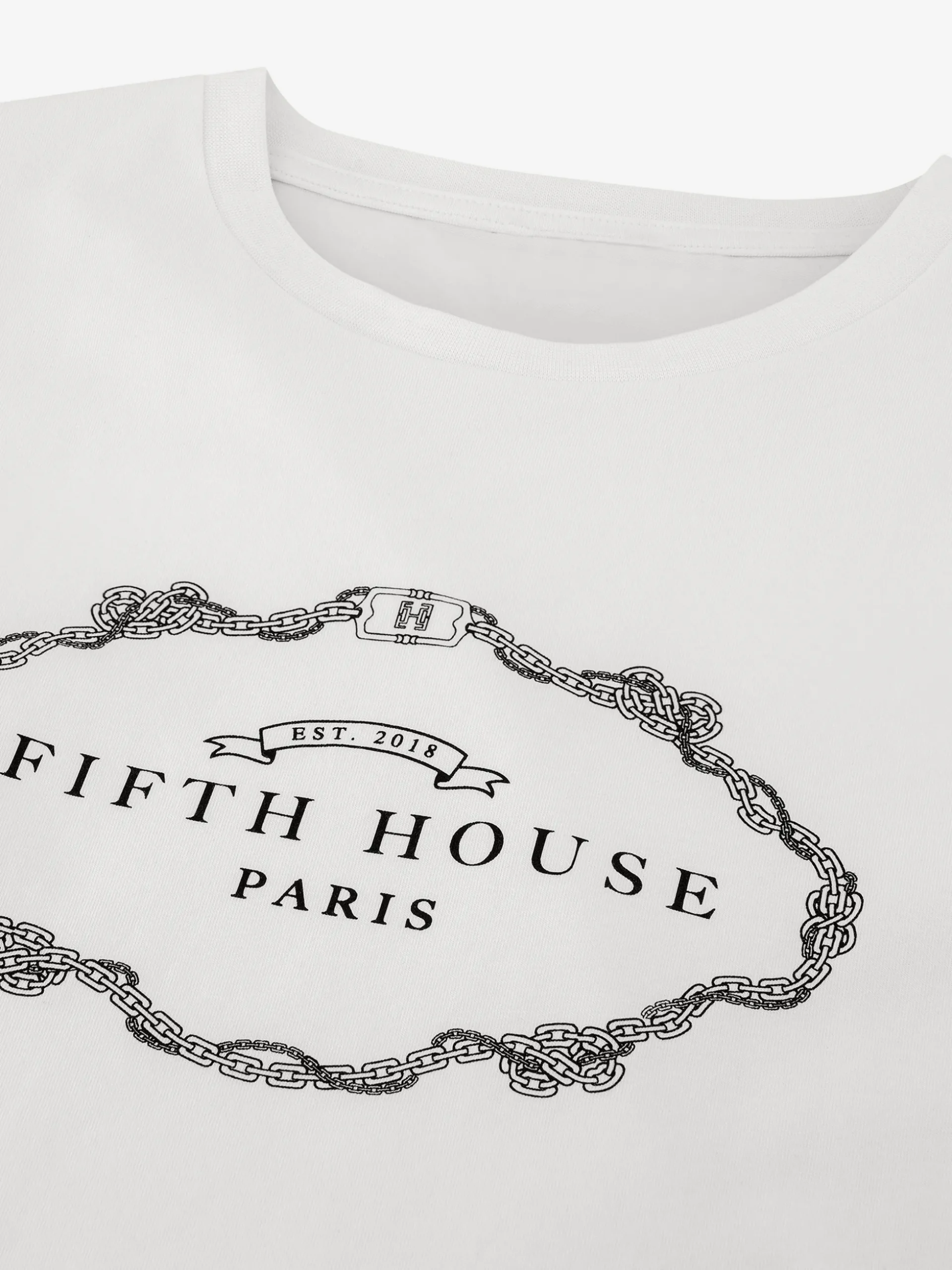 T-shirt met grafische FH print