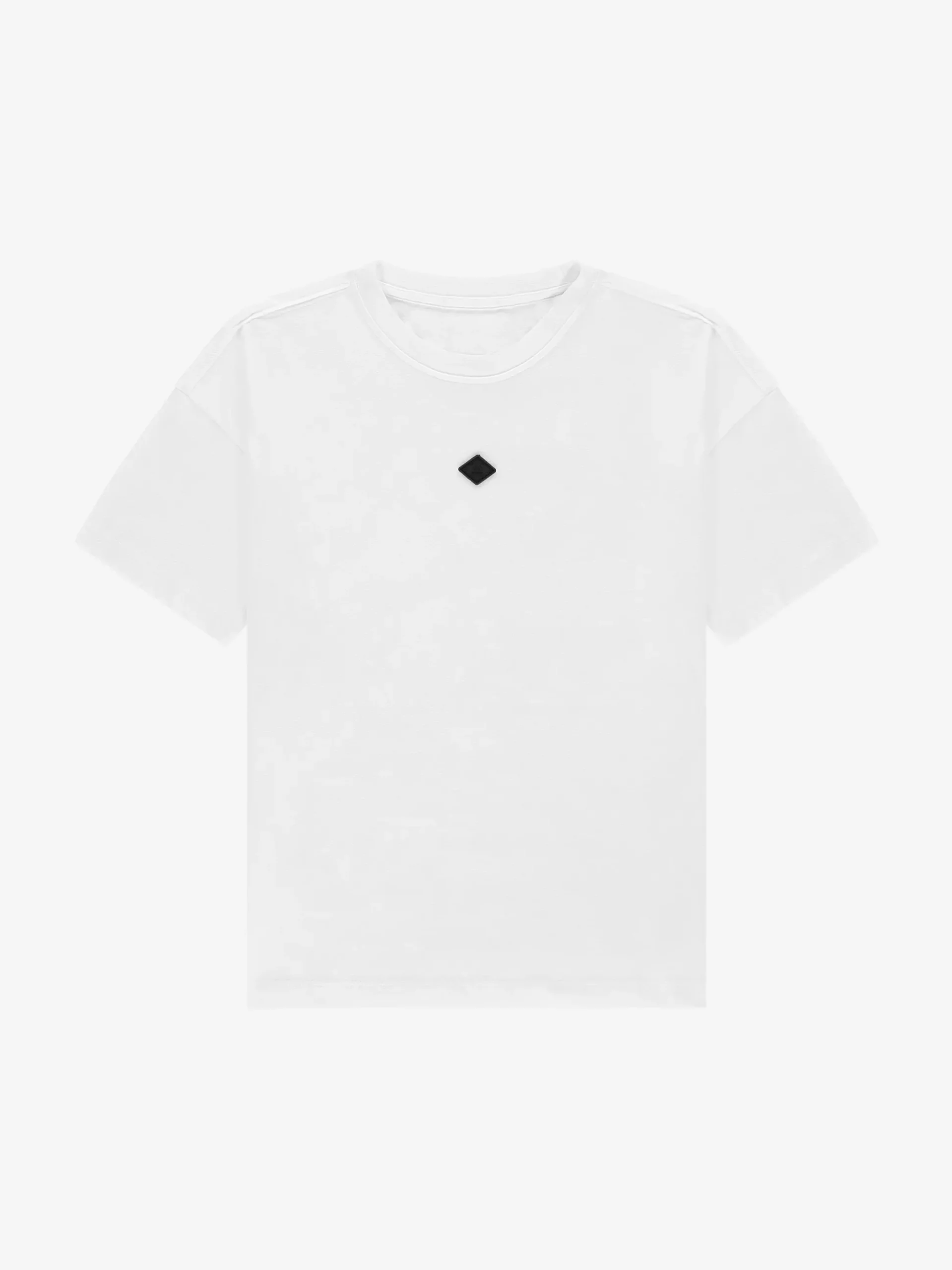T-shirt met grafische tekst op achterkant