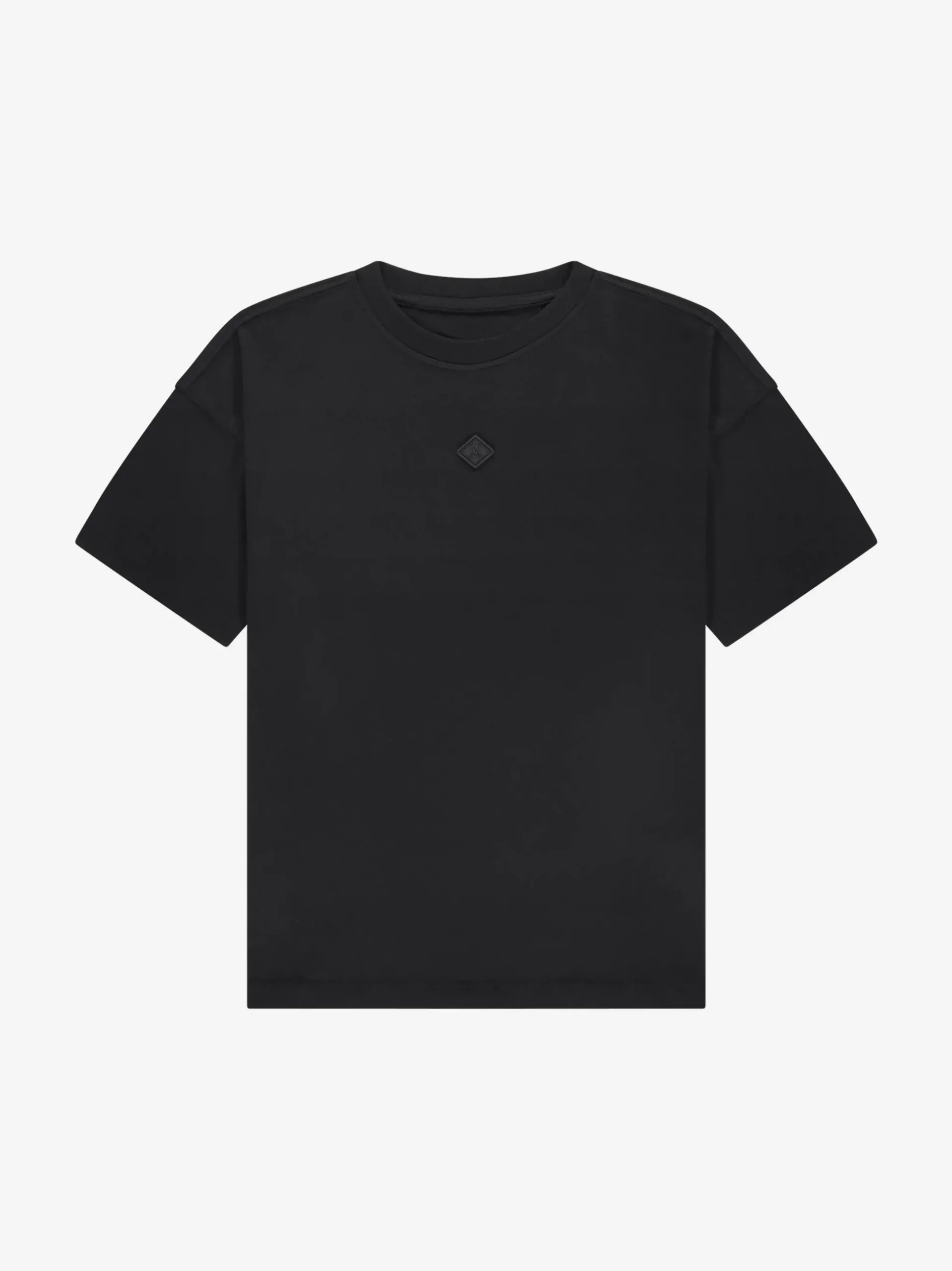 T-shirt met grafische tekst op achterkant