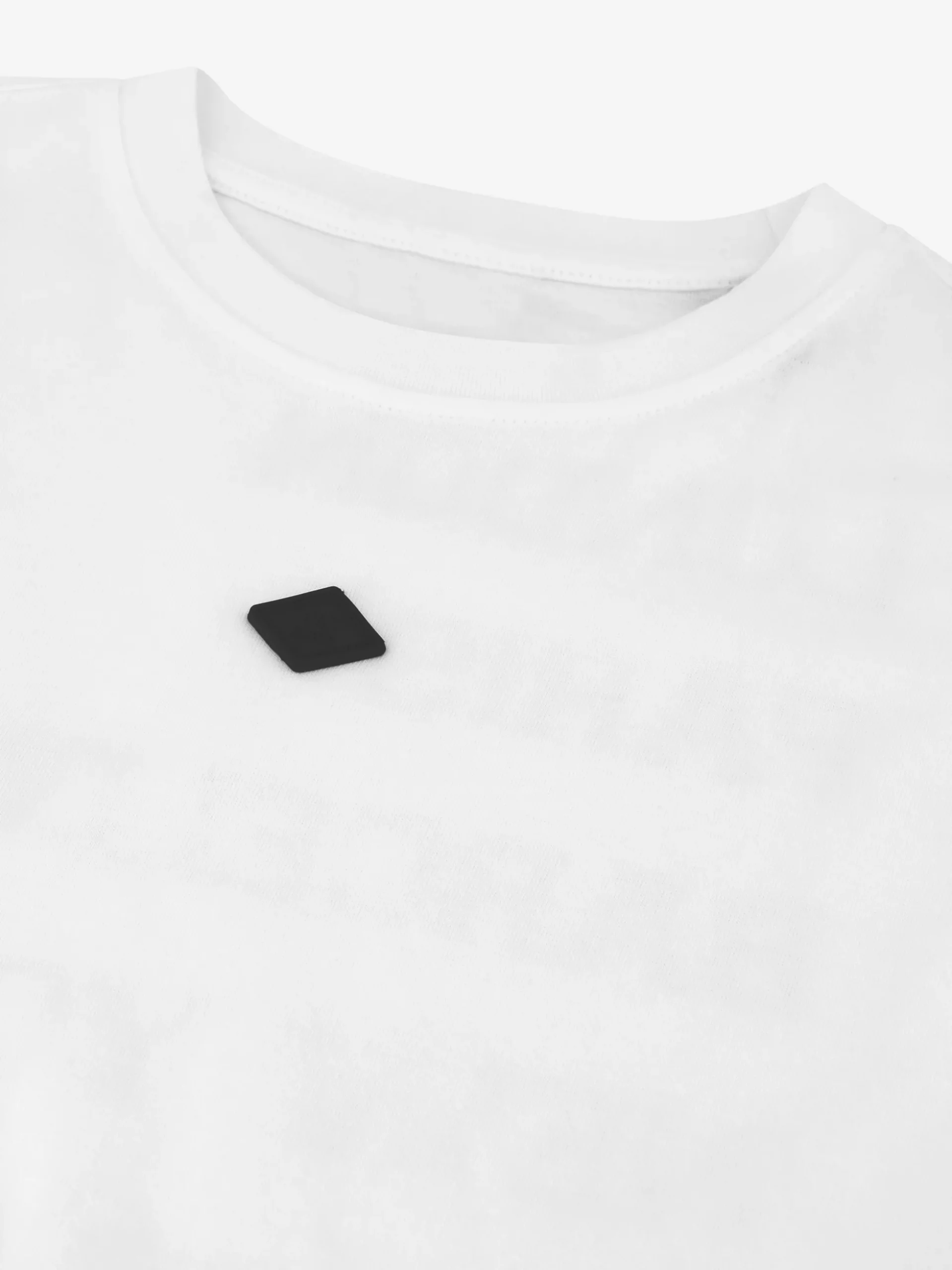T-shirt met grafische tekst op achterkant