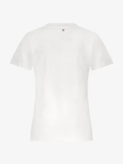 T-shirt met ketting detail bij hals