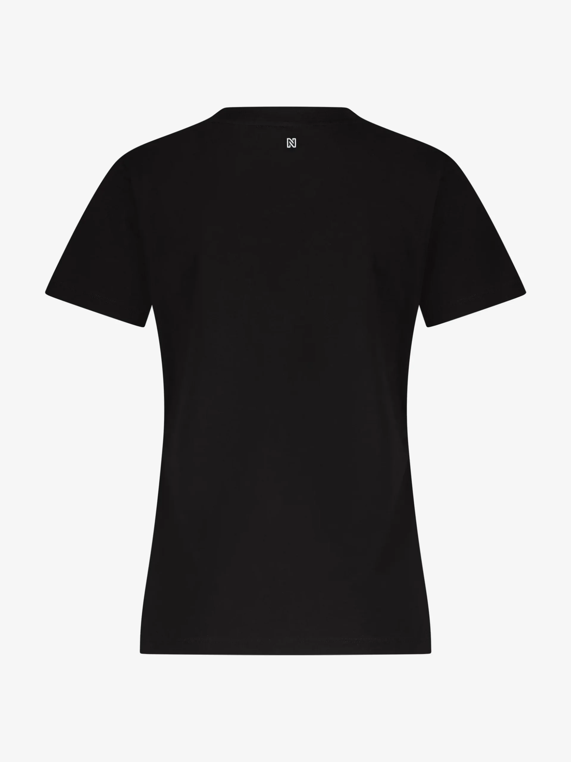 T-shirt met ketting detail bij hals
