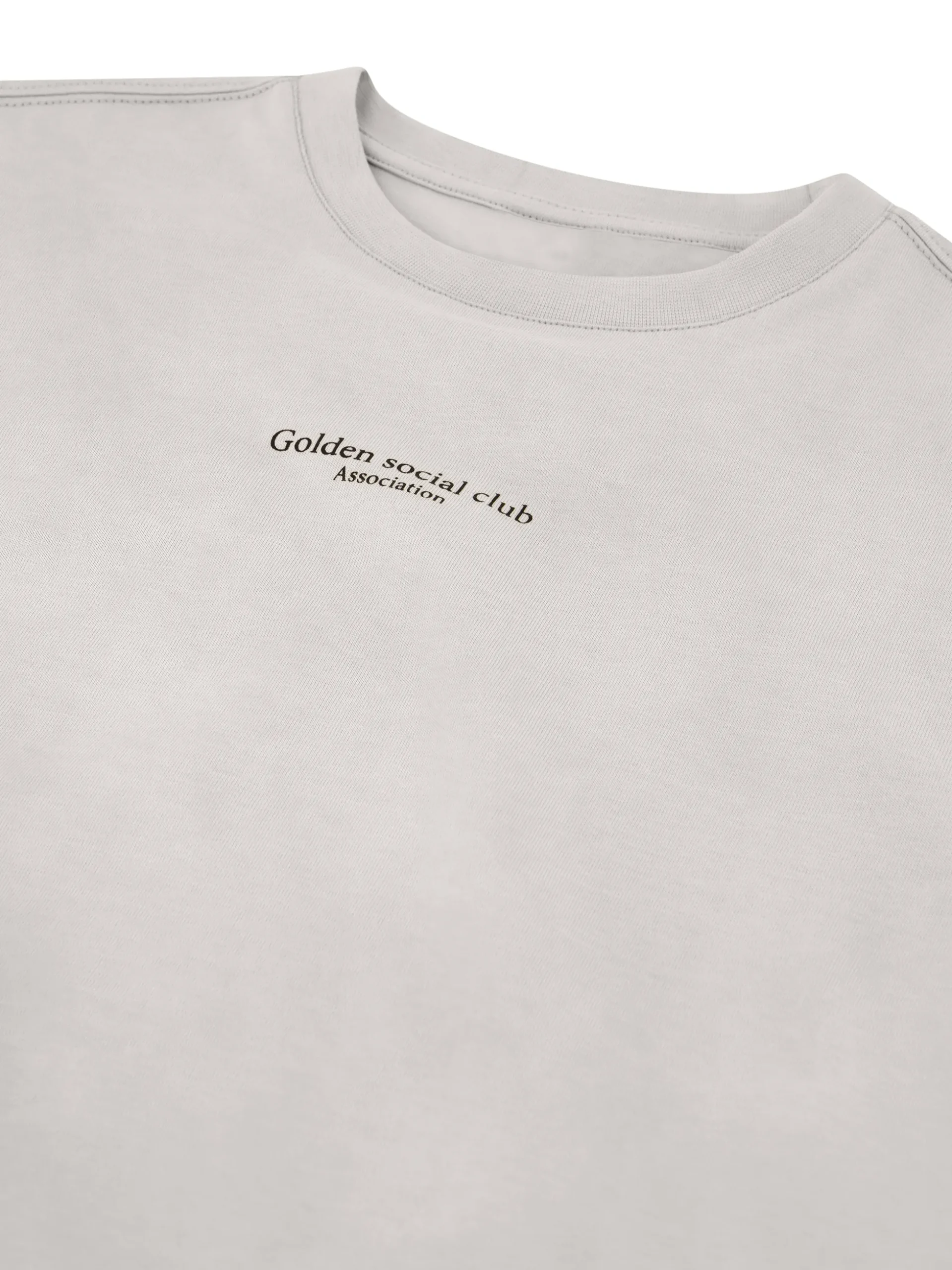 T-shirt met tekstopdruk