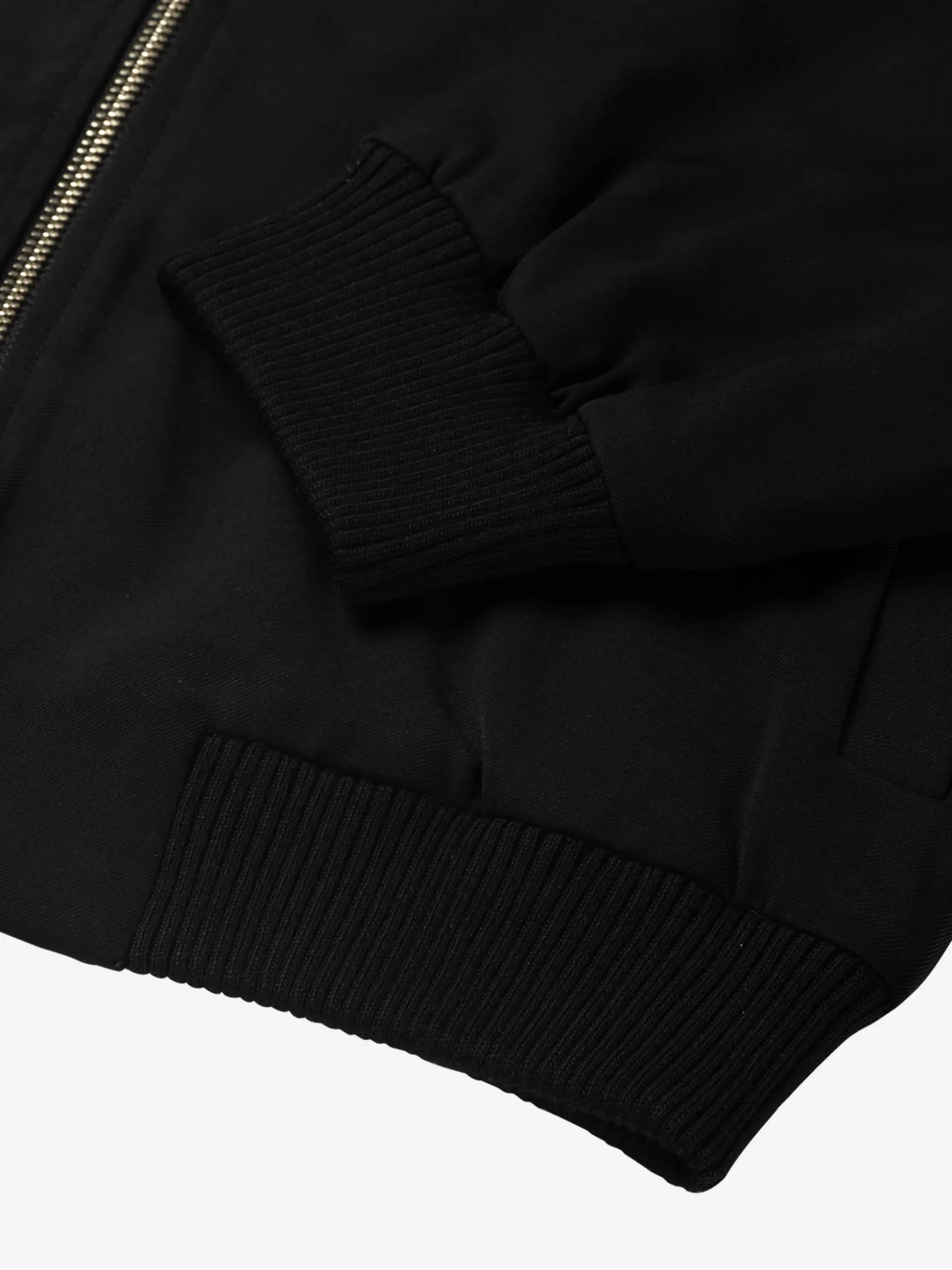 Wijdvallend jack met tweed N-logo