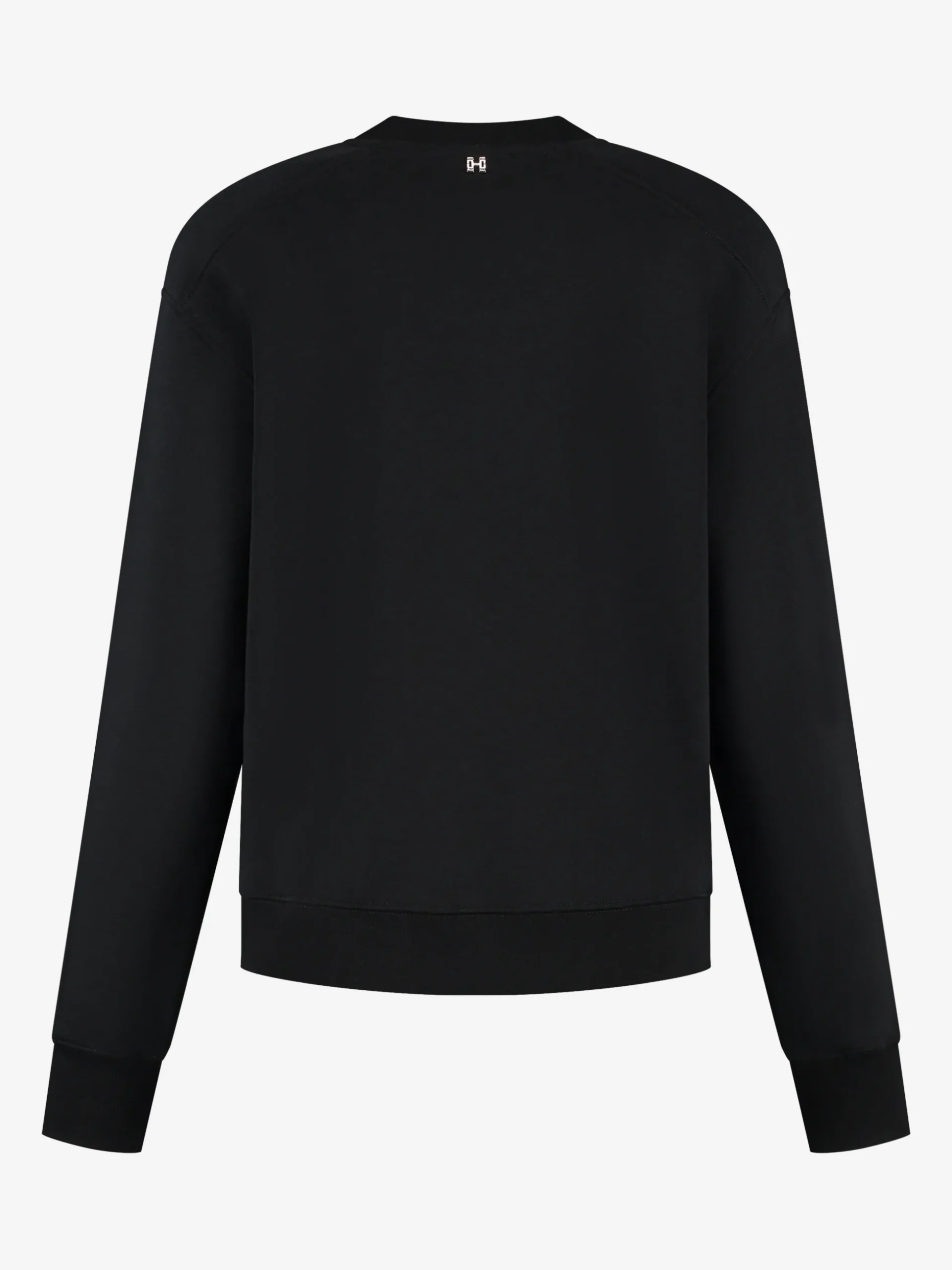 Wijdvallende sweater met FH logo van studs