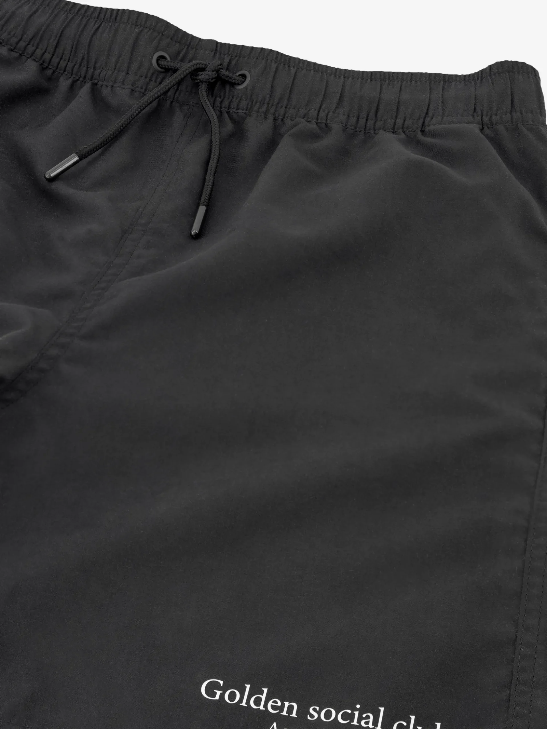 Zwembroek met elastische tailleband en trekkoord
